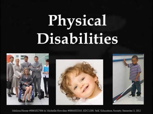 EDC1200 - Physical Disabilities