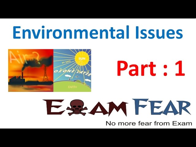 Biology Environmental Issues part 1 (Introduction) class 12 XII