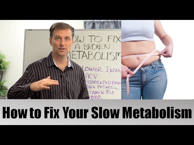 How to Fix a Slow Metabolism: MUST WATCH!