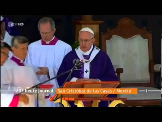 Papst verurteilt Ausbeutung der Ureinwohner Mexikos - 15.02.2016