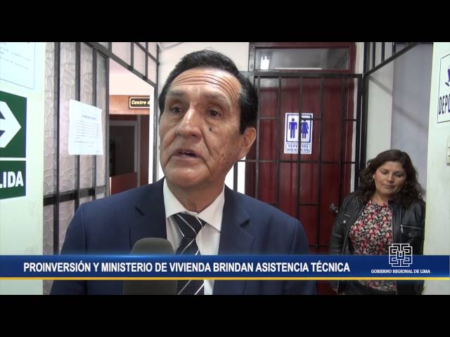 BRINDAN ASISTENCIA TÉCNICA PARA MATERIALIZAR PROYECTOS DE DESARROLLO EN LA REGIÓN LIMA