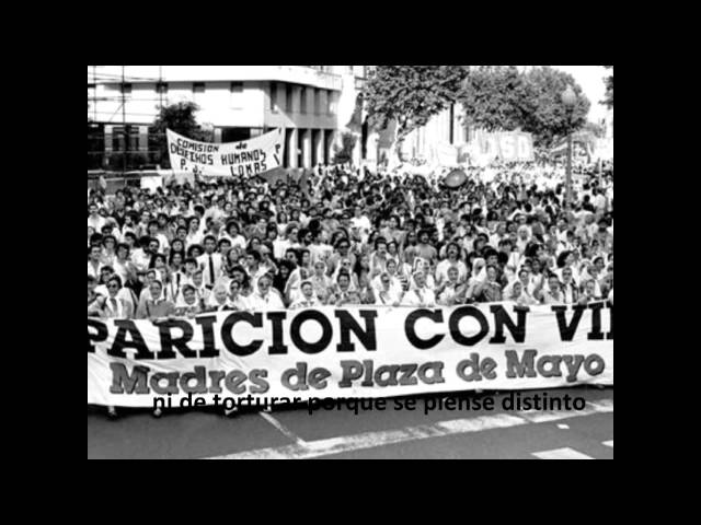 Dictadura Militar Argentina: violación de los derechos humanos.