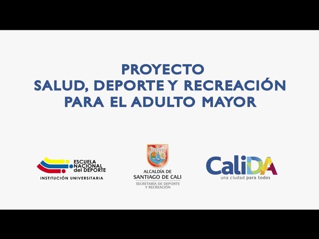 SALUD, DEPORTE Y RECREACIÓN - ADULTO MAYOR (HD)