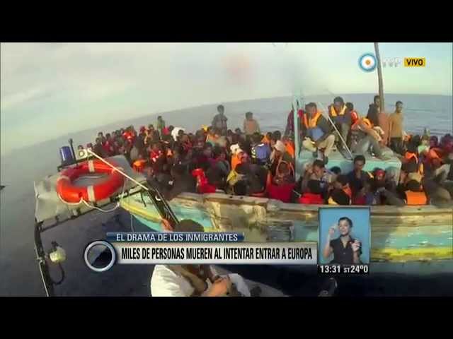 V7inter - Europa: El drama de los inmigrantes