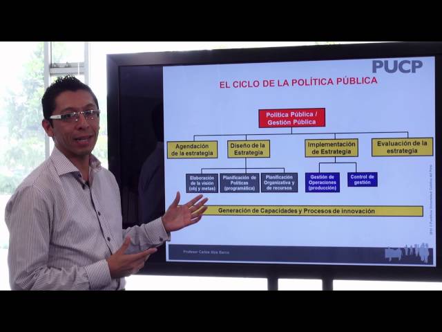 PUCP - ¿Qué son las políticas públicas y cuál es su relación con la gestión pública?