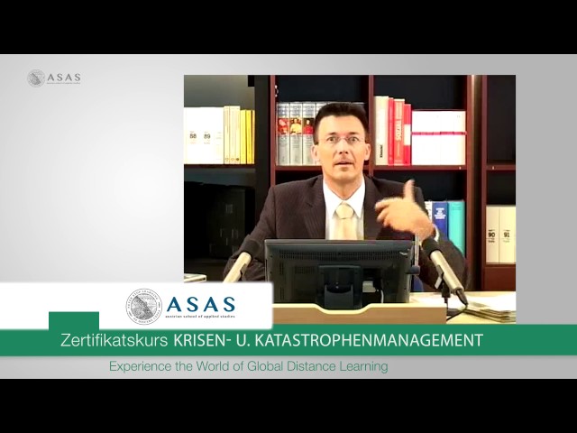 Krisen- und Katastrophenmanagement