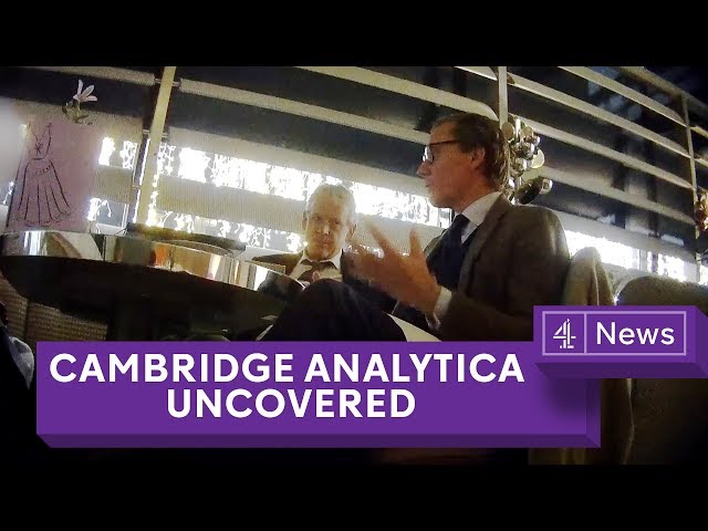 Cambridge Analytica Uncovered: Secret filming reveals election tricks