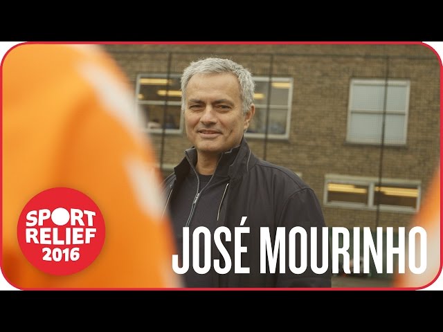 José Mourinho visits football project Street League